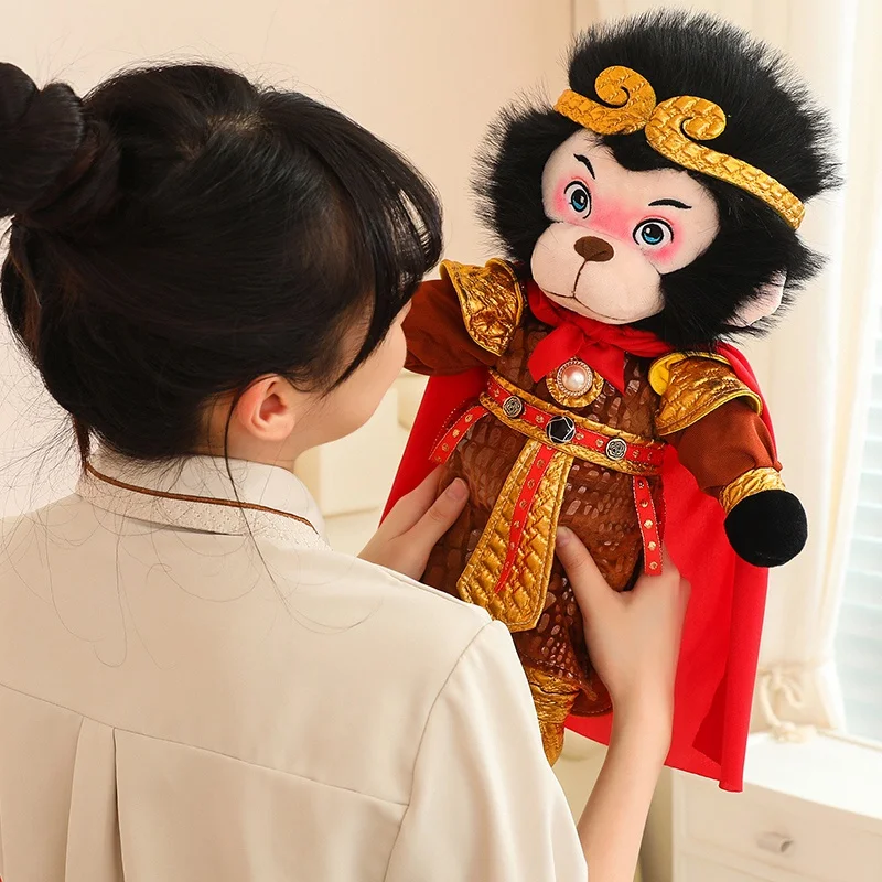 Red Staff Chinese Monkey King Plush