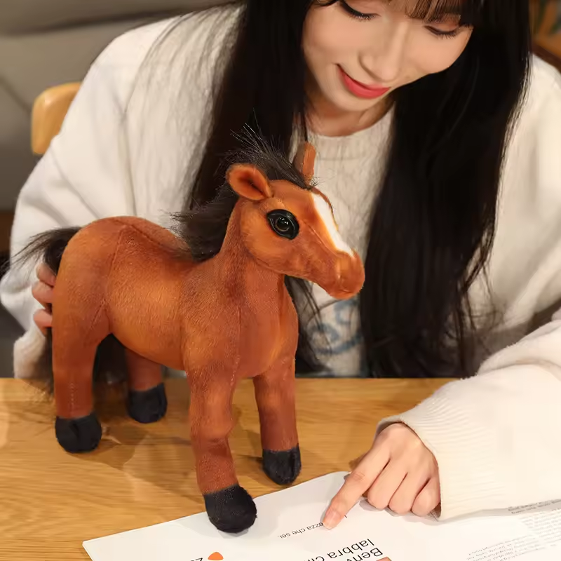 Brown Big Horse Plush