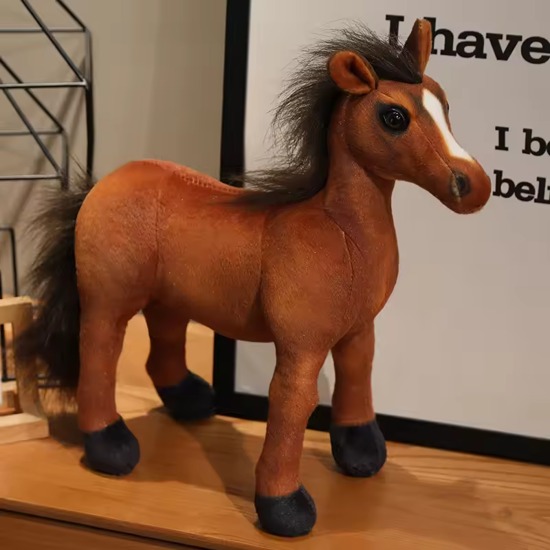 Brown Big Horse Plush
