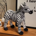 Big Zebra Plush Toy