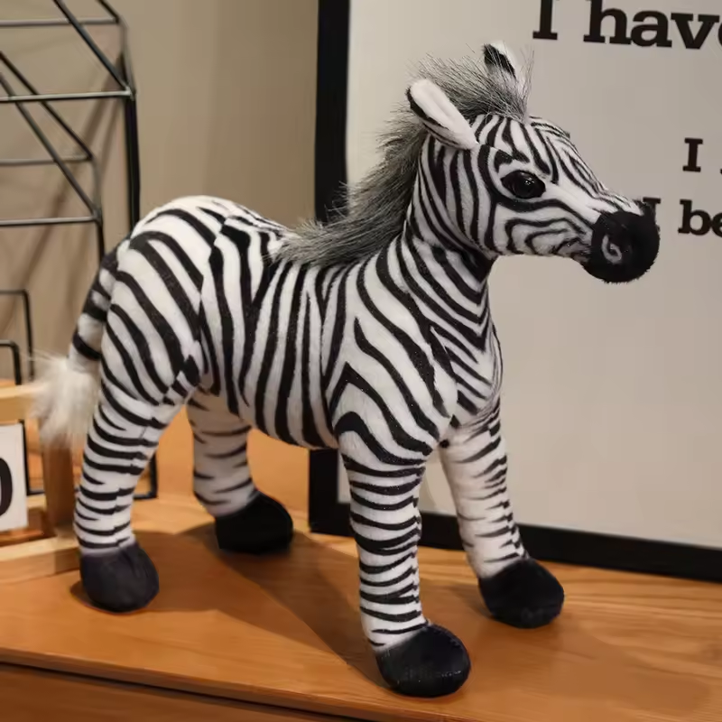 Big Zebra Plush Toy
