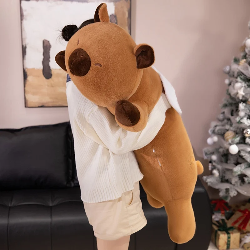 Jumbo Winged Capybara Pillow Plush