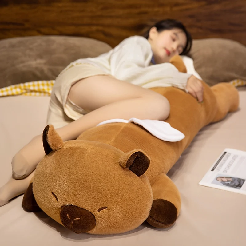 Jumbo Winged Capybara Pillow Plush