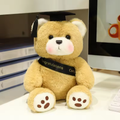 Black Graduation Ribbon Bear Plush