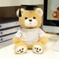 White Shirt Graduation Bear Plush
