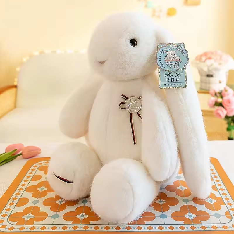 Long Ears White Rabbit Plush