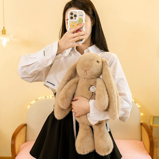Long Ears Brown Rabbit Plush