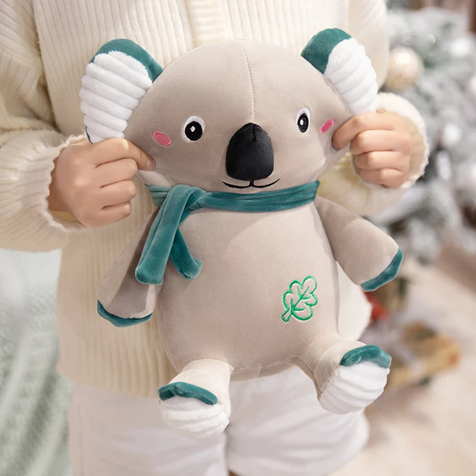 Blue Scarf Koala Plush