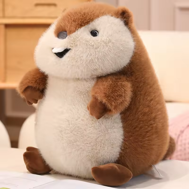 Fat Fluffy Marmot Plush