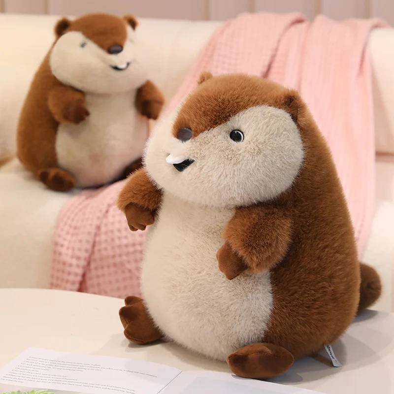 Fat Fluffy Marmot Plush