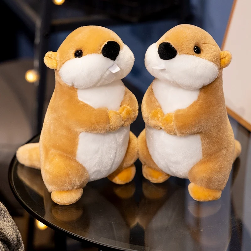 Cute Fluffy Marmot Plush