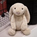 Long Ears Fluffy Cream Bunny Plush