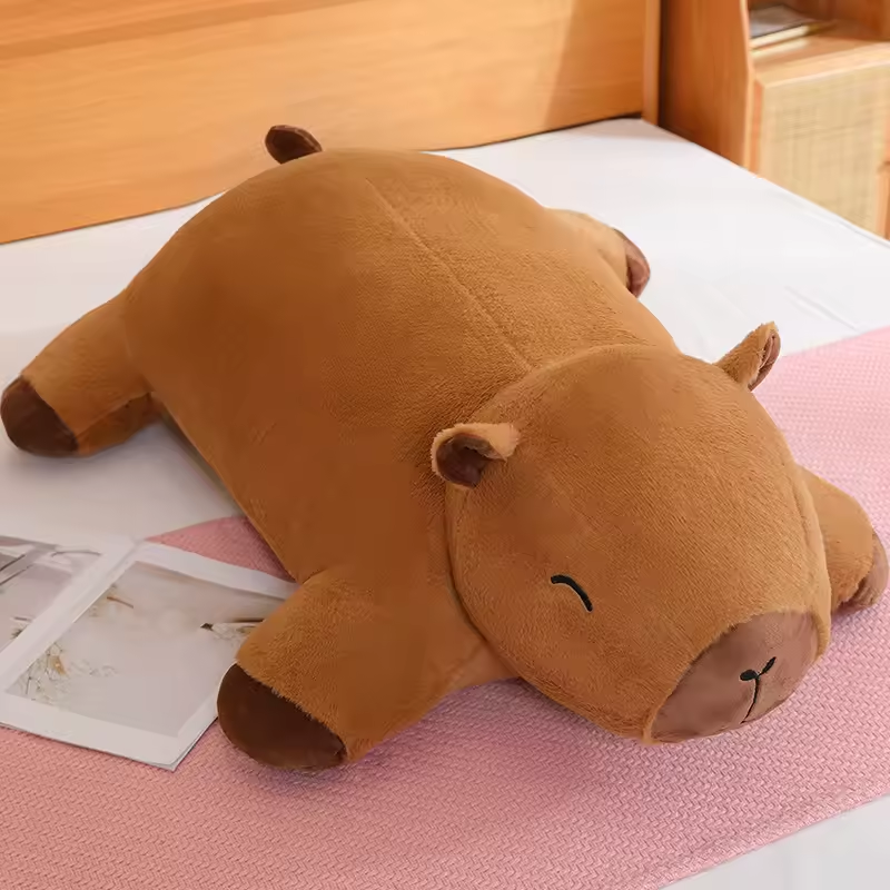 Jumbo Cuddly Capybara Plush