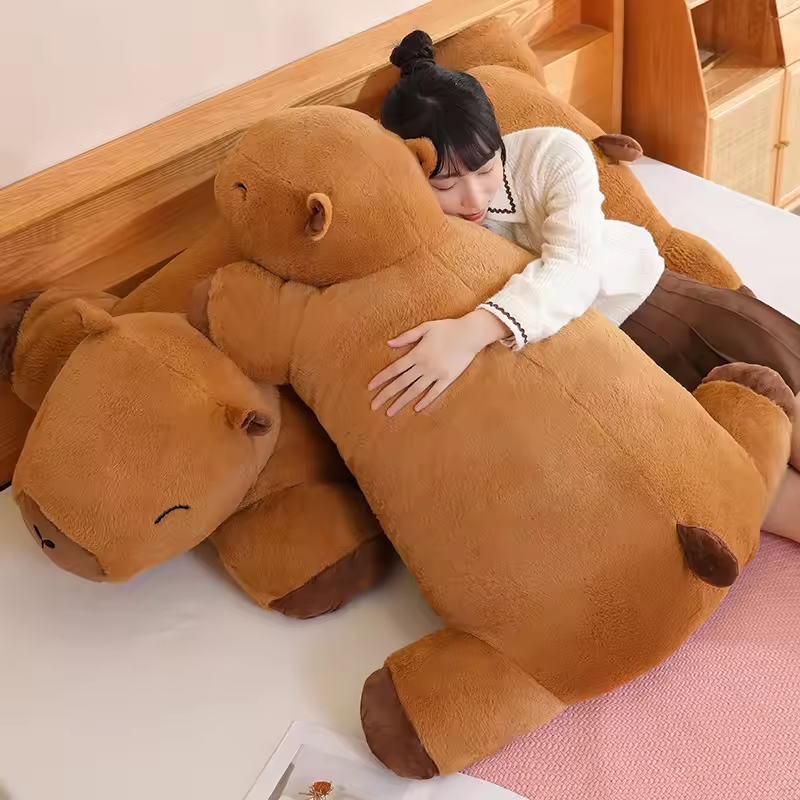 Jumbo Cuddly Capybara Plush