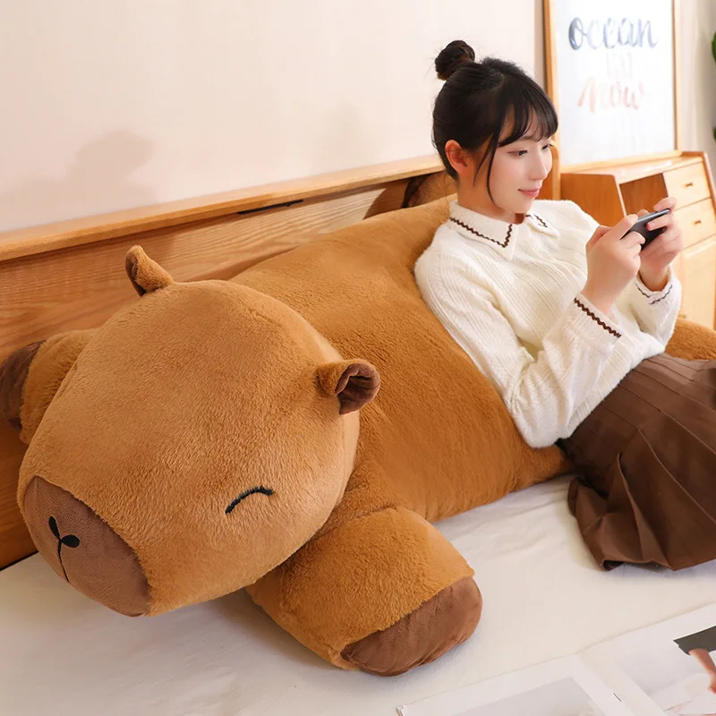 Jumbo Cuddly Capybara Plush