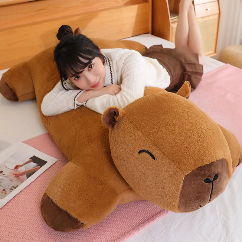 Jumbo Cuddly Capybara Plush