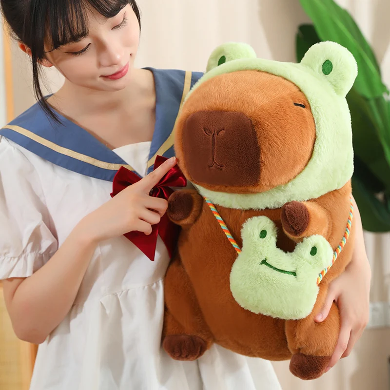 Frog Headband & Bag Capybara Plush