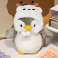 Teddy Bear Headband Penguin Plush