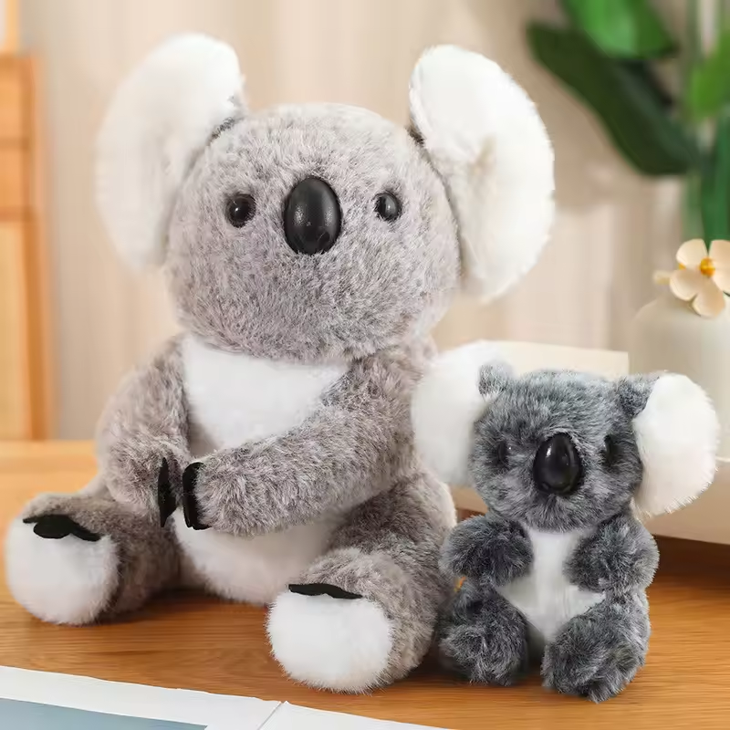 Adorable Mother & Baby Koala Plush