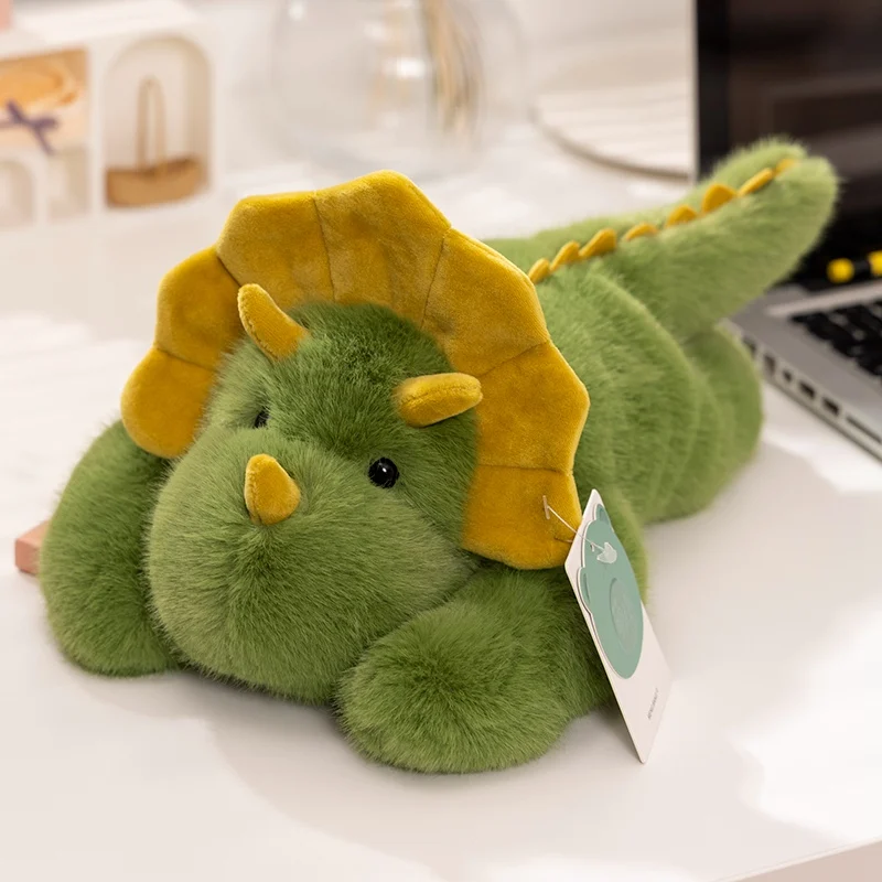 Fluffy Long Weighted Arms Dino Plush