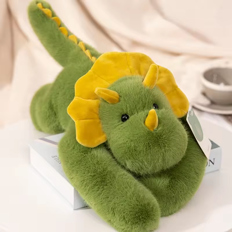 Fluffy Long Weighted Arms Dino Plush