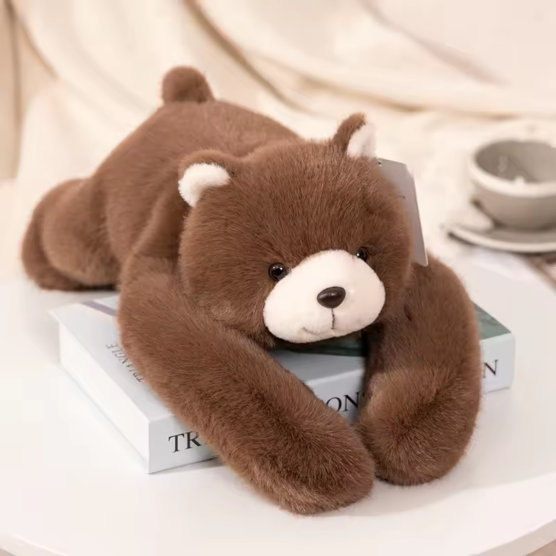Fluffy Long Weighted Arms Teddy Bear Plush