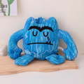 Crying Kawaii Blue Monster Plush