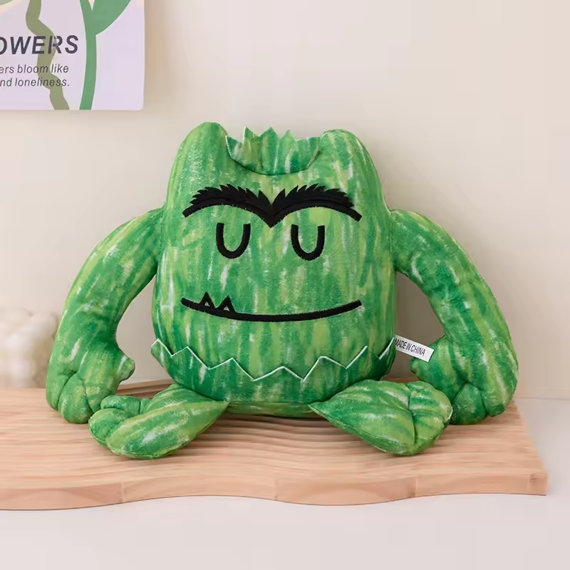 Kawaii Green Monster Plush