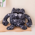 Angry Kawaii Black Monster Plush