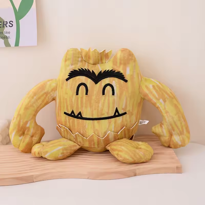 Kawaii Yellow Monster Plush
