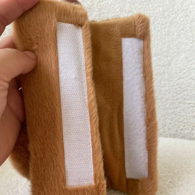Fluffy Capybara Car Seat Belt Cover