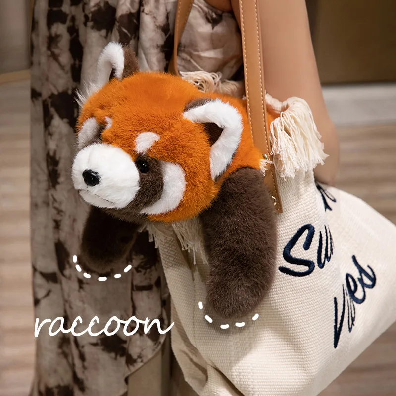 Fluffy Cuddly Red Panda Plush