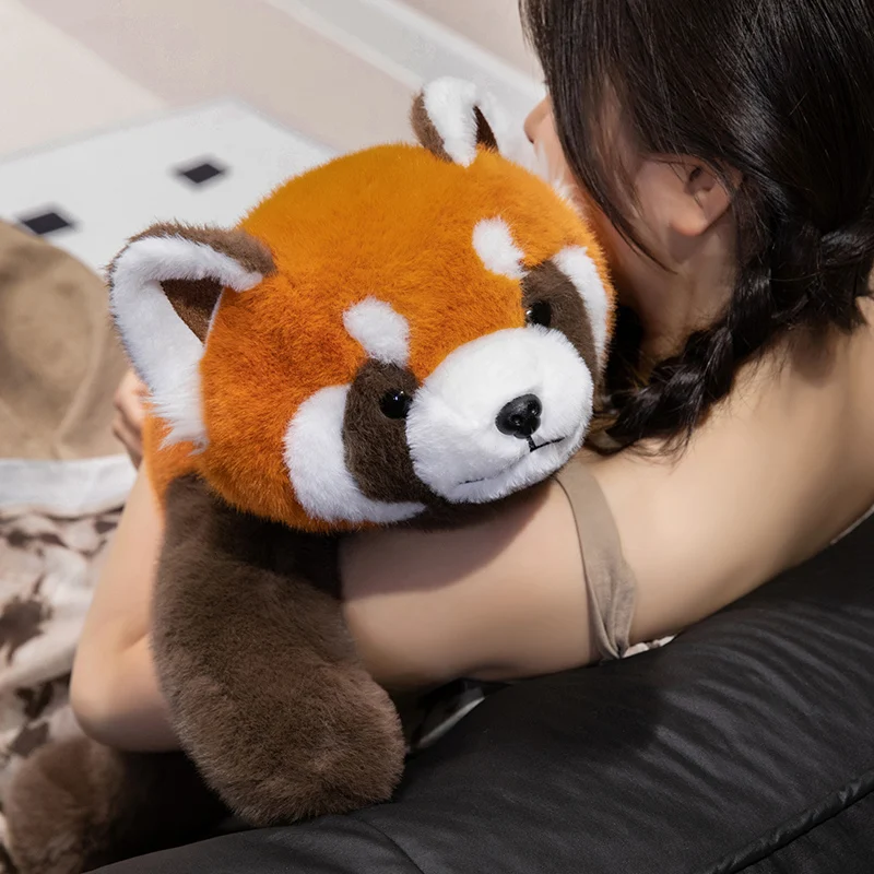 Fluffy Cuddly Red Panda Plush