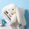Adorable White Rabbit Fluffy Plush
