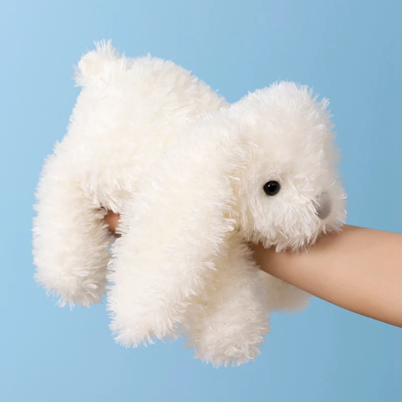 Adorable White Rabbit Fluffy Plush