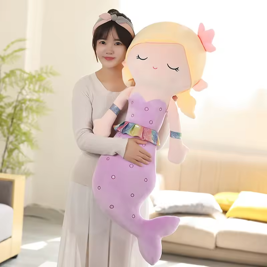 Big Purple Mermaid Plush