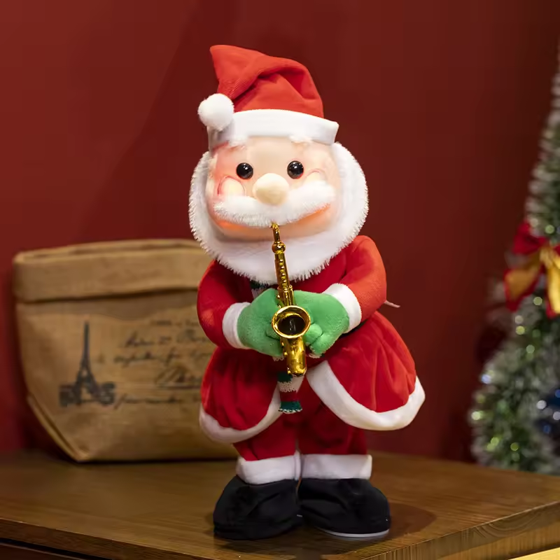 Singing Santa Claus Plush