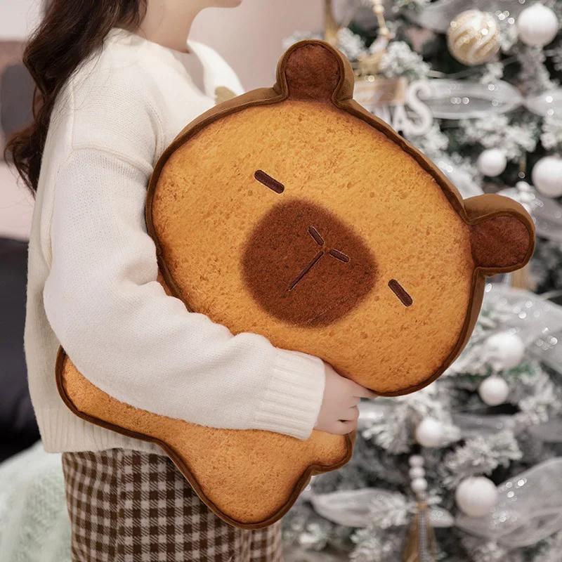 Brown Butter Biscuit Happy Capybara Plush