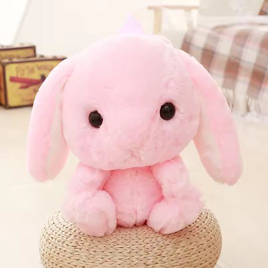 Super Fluffy Pink Bunny Backpack