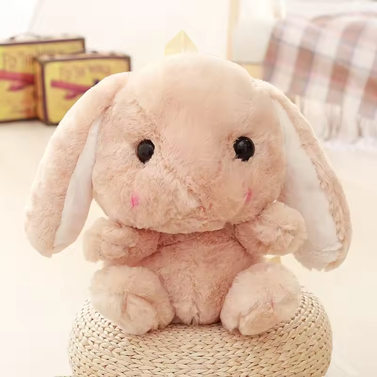 Super Fluffy Brown Bunny Backpack