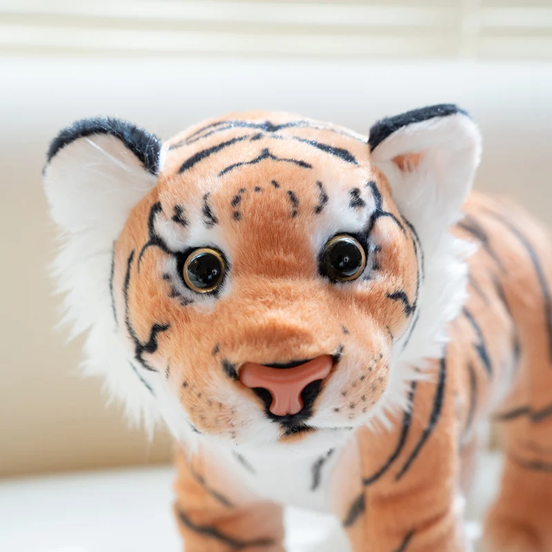 Adorable Lifelike Tiger Plush Toy