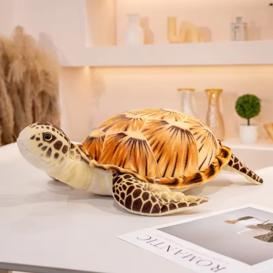 Brown Sea Turtle Plush