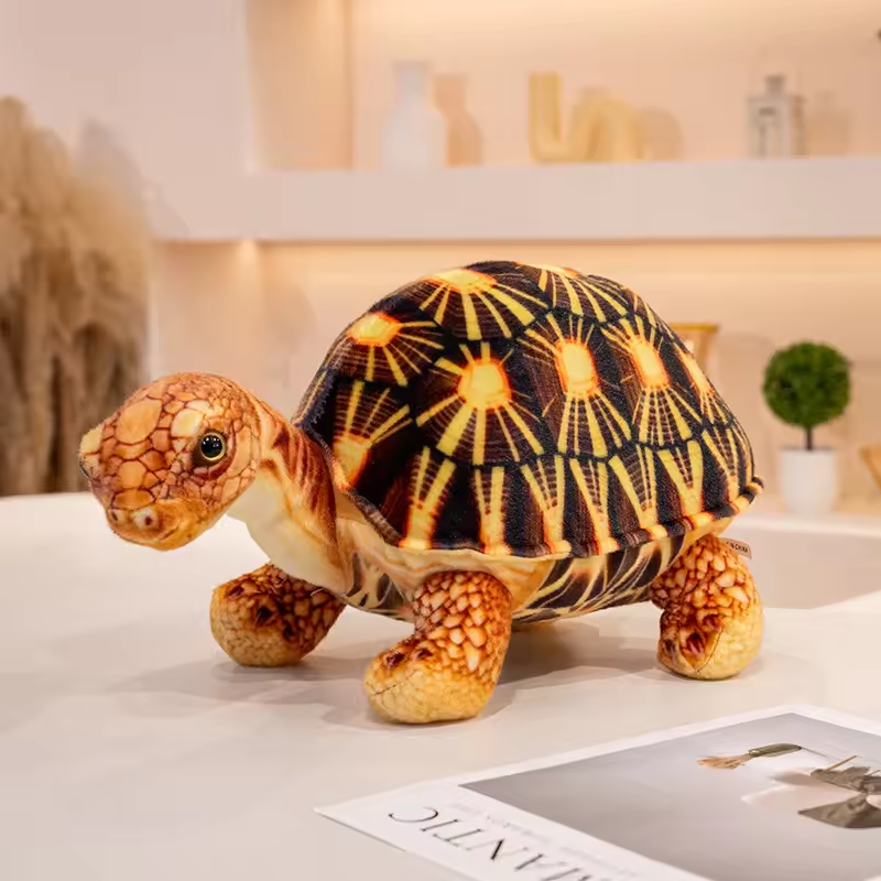 Black & Yellow Tortoise Plush