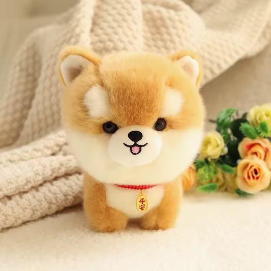 Small Shiba Inu Big Head Fluffy Plush