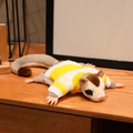 Adorable Fluffy Sugar Glider Yellow Shirt Plush