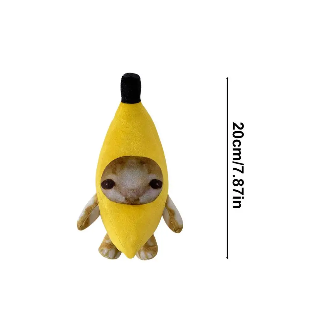 Banana Cat Meme Plush