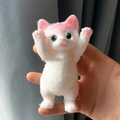 Pink Squishy & Sticky Cat Plush