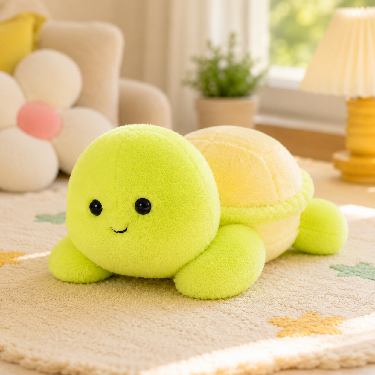 Fluffy Mini Turtle Plush