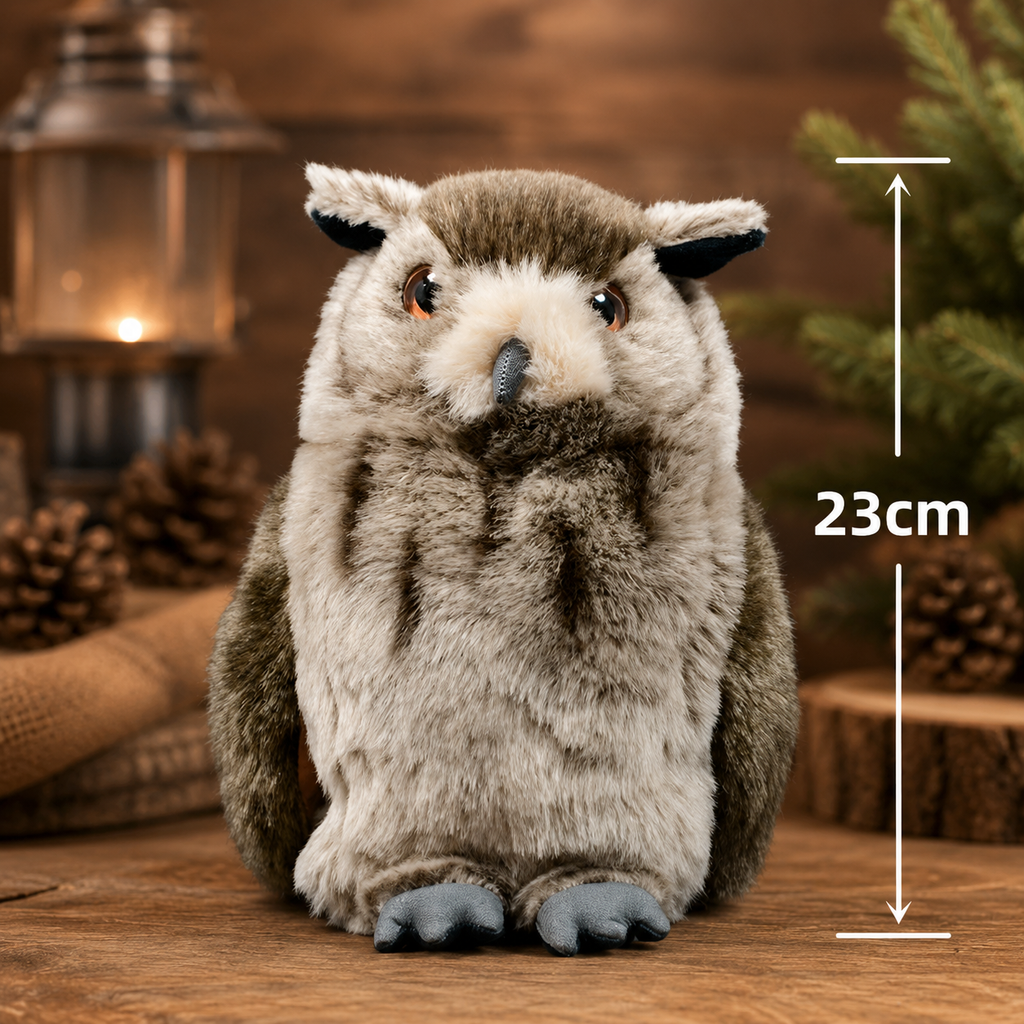 Realistic Owl Plush