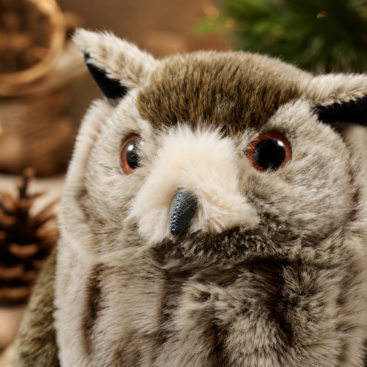 Realistic Owl Plush